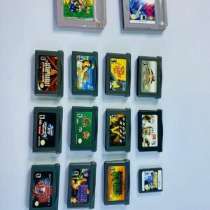 Vintage Nintendo Game Boy & Game Boy Advance Game Cartridges – Mixed Lot