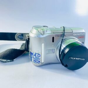 Olympus Digital Camera 40x Zoom – Silver – With Strap