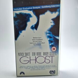 Ghost VHS Patrick Swayze Demi Moore CIC Video UK PAL Tape Exclusive Interview