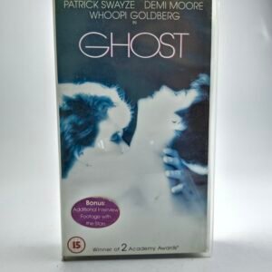 Ghost VHS Patrick Swayze Demi Moore Paramount UK PAL Tape Bonus Star Interview