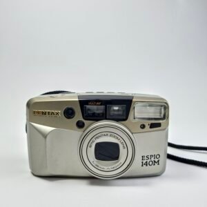 Pentax Espio 140M 35mm Point & Shoot Film Camera SMC Pentax Zoom 38-140mm Champagne