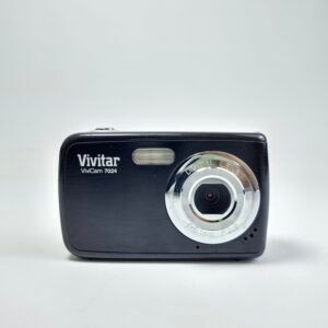 Vivitar ViviCam 7024 Digital Camera Black 7.1 MP 4x Digital Zoom Retro Y2K
