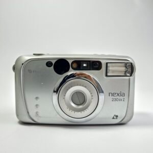 Fujifilm Nexia 230ix Z APS Film Camera Silver Fujinon Zoom Lens 24-50mm