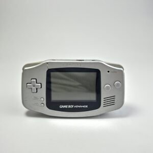 Vintage Nintendo Game Boy Advance Platinum Silver Handheld System AGB-001