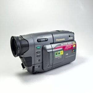 Vintage Panasonic NV-VX22 VHS-C Camcorder 21x Optical Zoom 2.5 LCD SlimVision