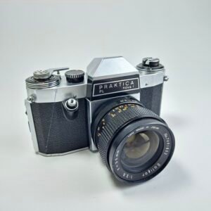 Vintage Praktica PL Nova I 35mm SLR Camera with Soligor 35mm f/2.8 Lens M42