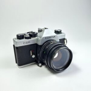 Vintage Cosina CSR 35mm SLR Film Camera with Auto Cosinon MC 50mm f/1.7 Lens